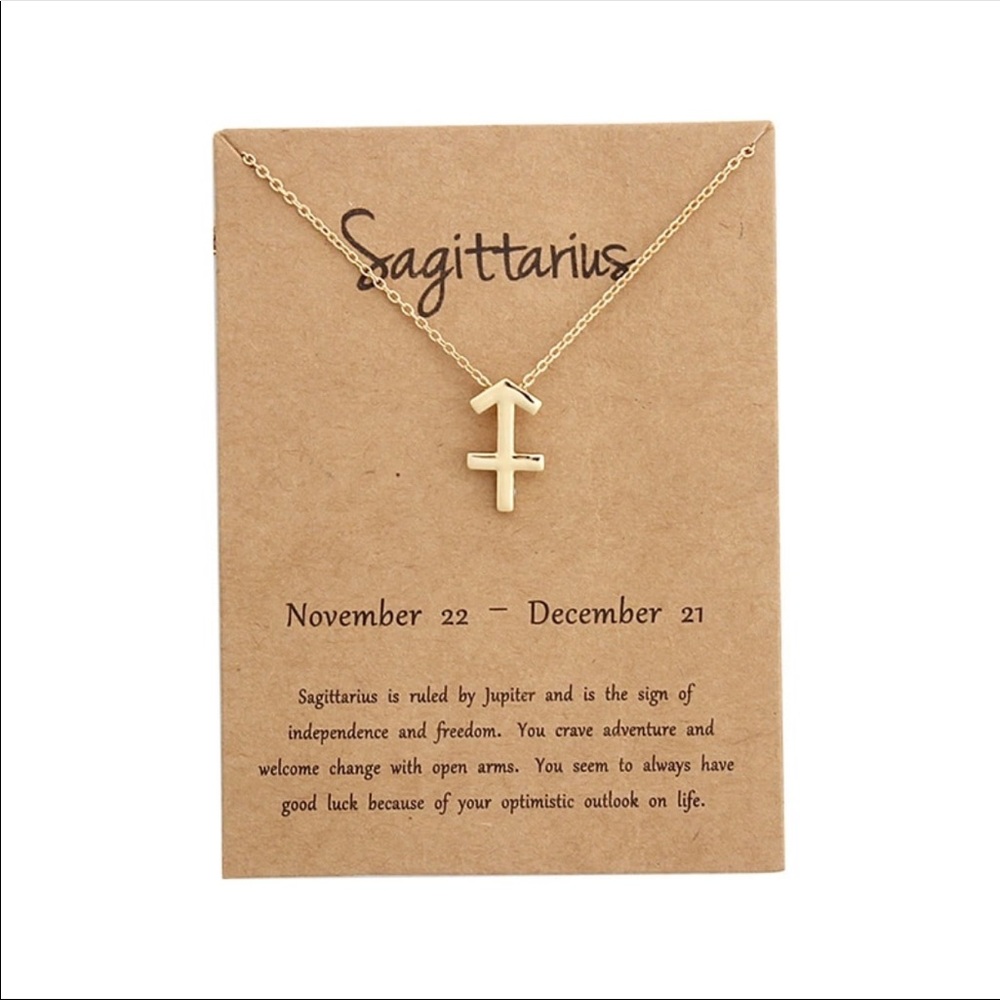 Dainty Astrology Zodiac Pendant Necklace - Picture 6 of 8